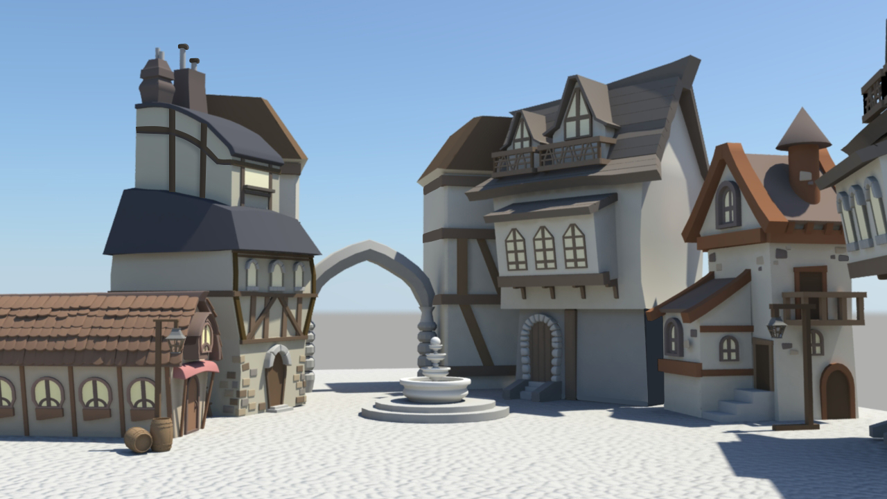 3D Village